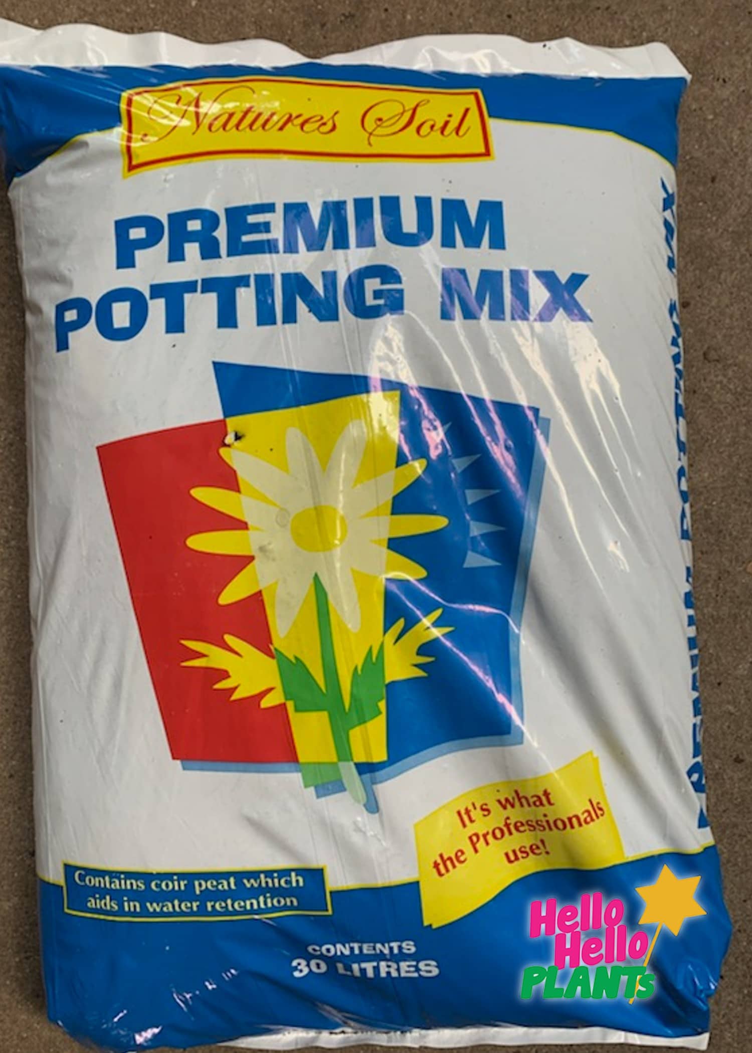 Hello Hello Plants Nursery Melbourne Victoria Australia Natures Soil Premium Potting Mix 30 Litre Bag