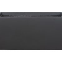 GardenLite Trough Black pot decorative for feature plants