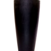 Urban Crucible Black tall singular pot
