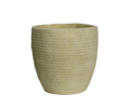 Dart Weave Green Plant pot