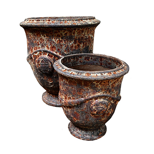 Seafoam French Urn Copper 60x67cm L - Image 2