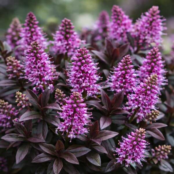 Hebe 'Chocolate Box™ Candy Cream' 6" Pot